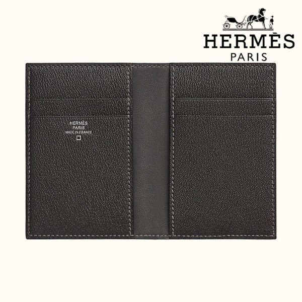 Hermes MC² Euclide card holder with Graphite